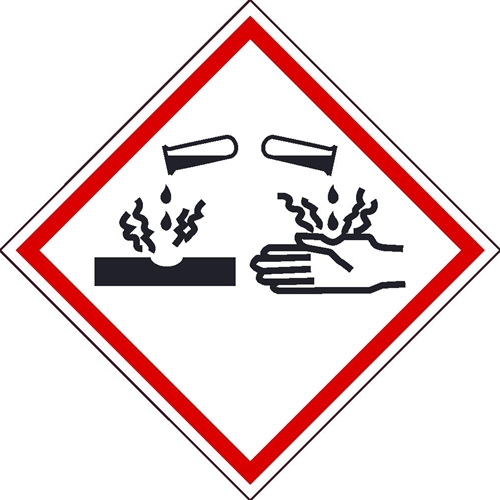 Corrosive Ghs Label (GHS2032AL2)