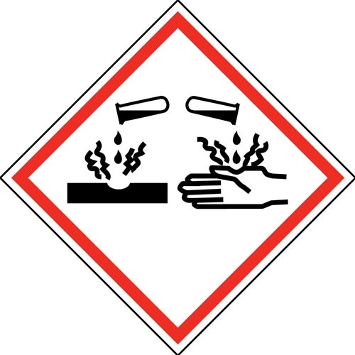 Corrosive Ghs Label (GHS203AP)