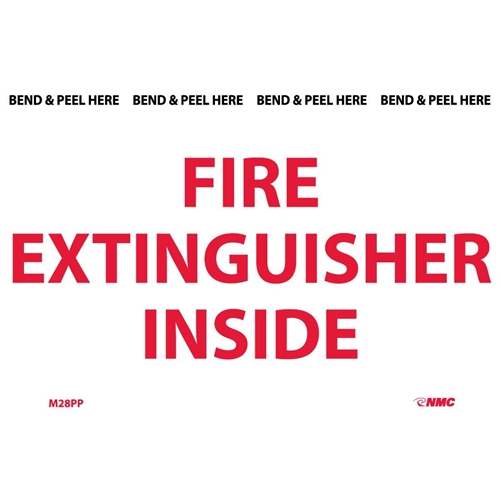 Fire Extinguisher Inside Sign (M28PP)