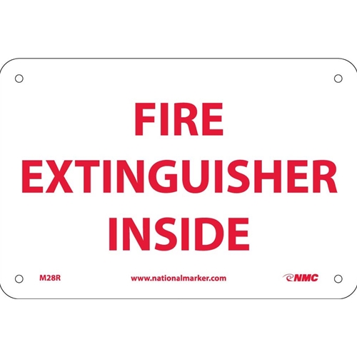 Fire Extinguisher Inside Sign (M28R)