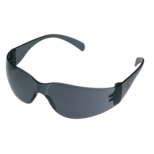 AOSafety Virtua Safety Glasses, Gray Temples, Gray Anti-Fog Lens on ...